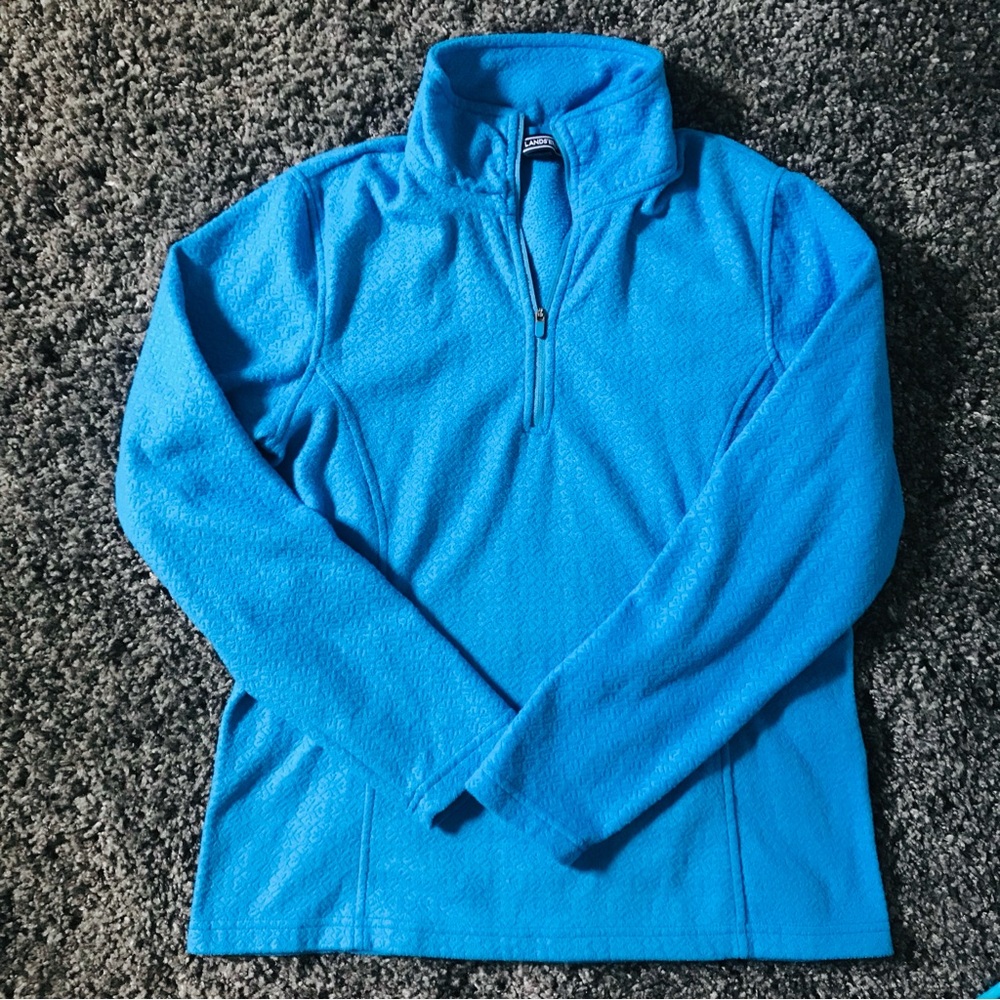 Lands’ End Quarter Zip Pullover size S